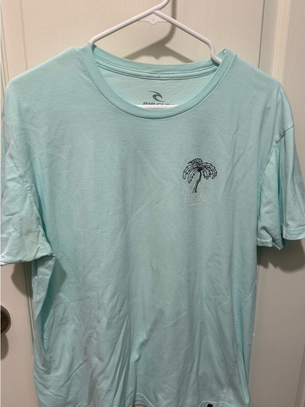 Rip Curl Mint Palm Chest Graphic Short Sleeve Tee